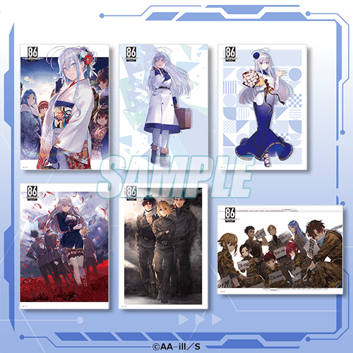 B賞 A3クリアポスター全種セット