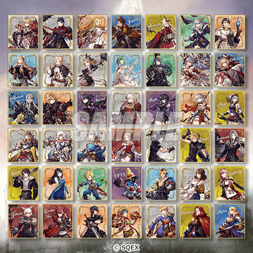 D賞 ミニ色紙全42種セット
