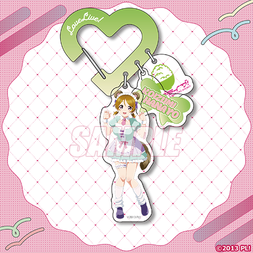 カラビナ付きアクリルキーホルダー 小泉花陽