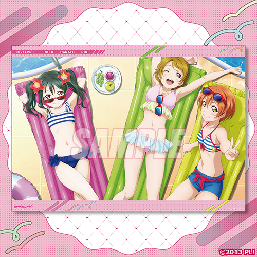 A3クリアポスター 凛&花陽&にこ