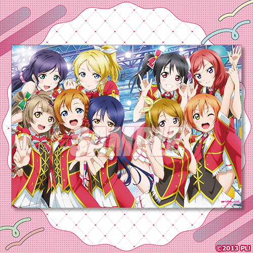 A3クリアポスター μ's集合