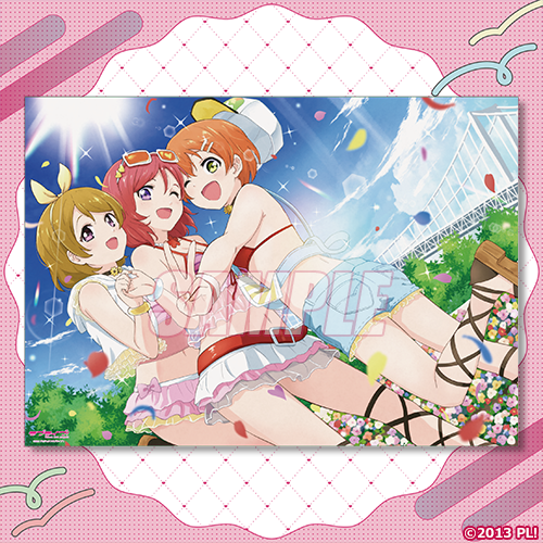 A3クリアポスター 凛&真姫&花陽