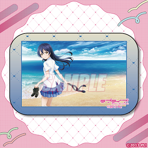 スクエア缶バッジ 海未