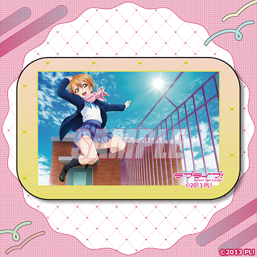 スクエア缶バッジ 凛