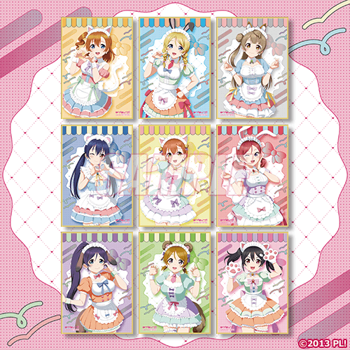 描き下ろしイラストA6ミニ色紙