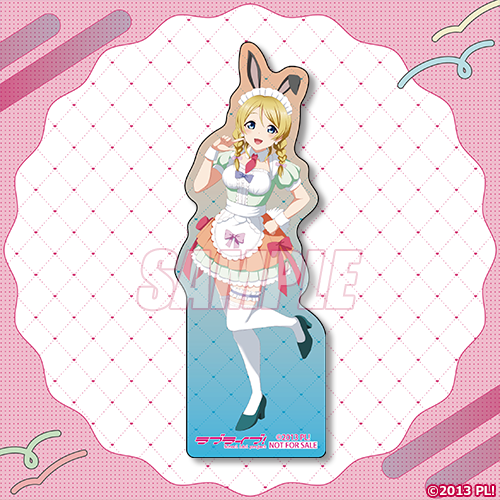 描き下ろしイラストダイカットステッカー 絢瀬絵里