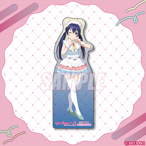 描き下ろしイラストダイカットステッカー 園田海未