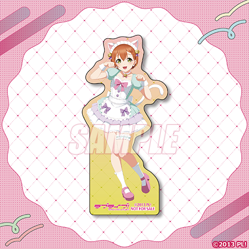 描き下ろしイラストダイカットステッカー 星空 凛