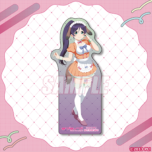 描き下ろしイラストダイカットステッカー 東條 希