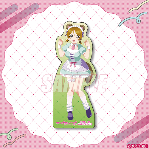 描き下ろしイラストダイカットステッカー 小泉花陽