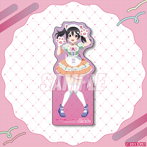 描き下ろしイラストダイカットステッカー 星空 凛