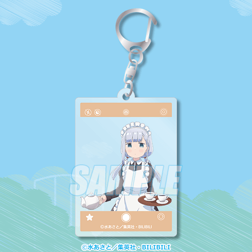 C-2 アクリルキーホルダー 阿波連れいな メイド