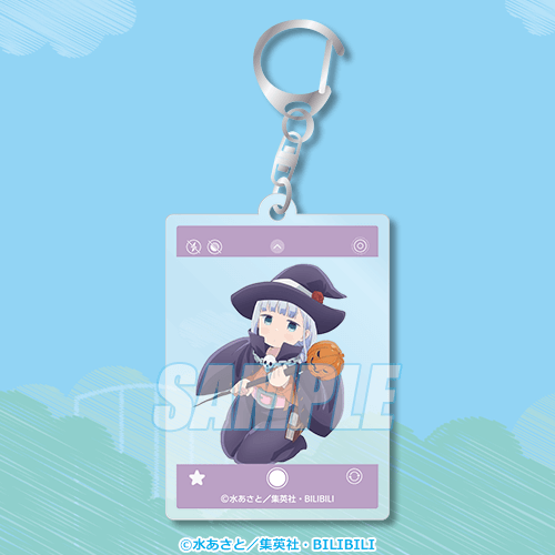 C-5 アクリルキーホルダー 阿波連れいな ハロウィン