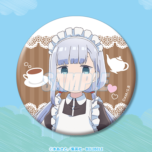 D-2 缶バッジ 阿波連れいな メイド