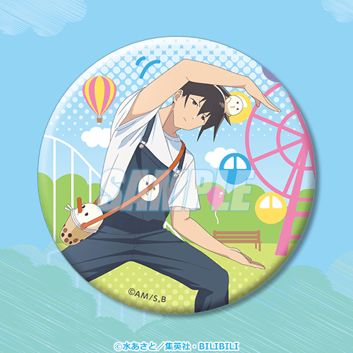 D-7 缶バッジ ライドウ 遊園地