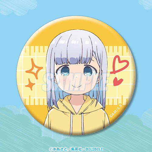 D-8 缶バッジ 阿波連れん