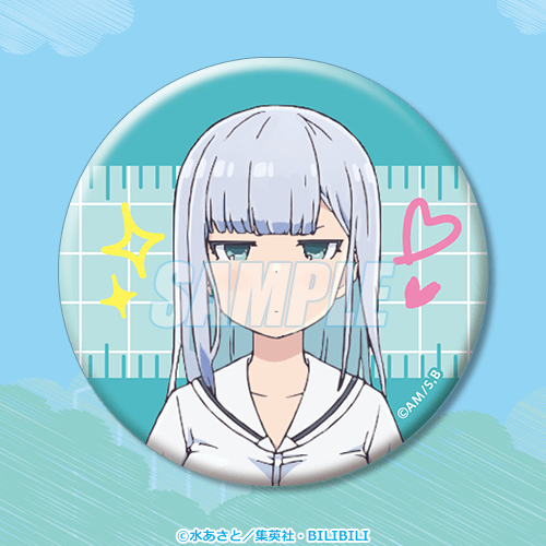 D-9 缶バッジ 阿波連える