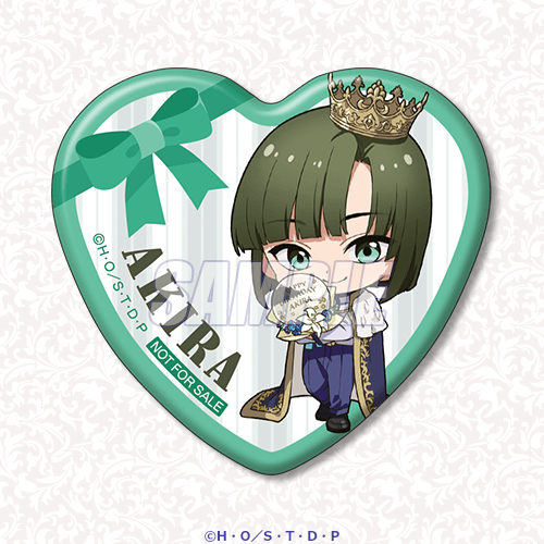 ハート型缶バッジ 塔矢アキラ4