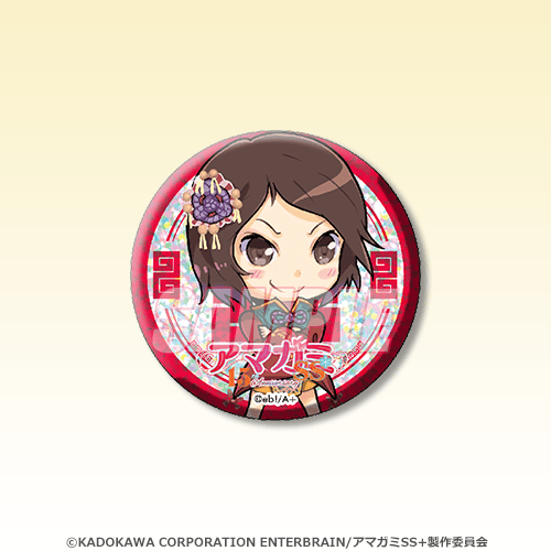 D-14 きらきら缶バッジ 黒沢典子