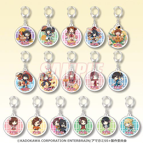 C賞 アクリルキーホルダー全16種セット