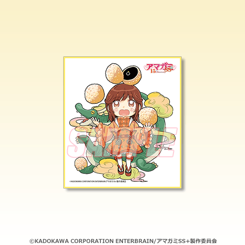 イラストミニ色紙 桜井梨穂子