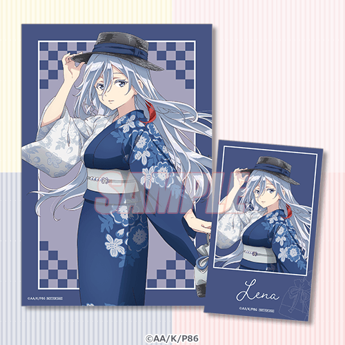 特製カード&ミニブロマイドセット レーナ 浴衣