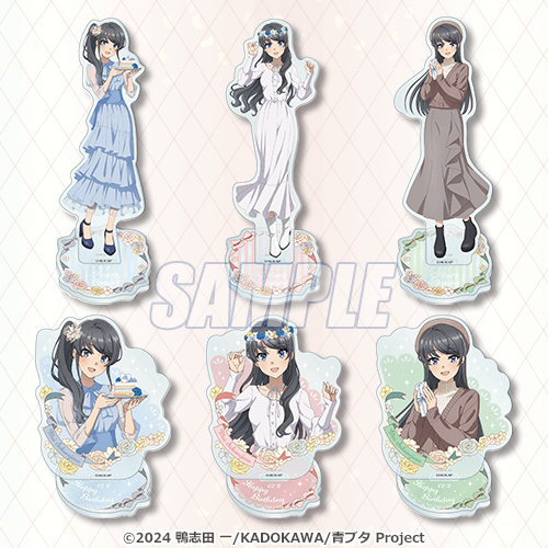 B賞 キラキラアクリルスタンドフィギュア全6種セット