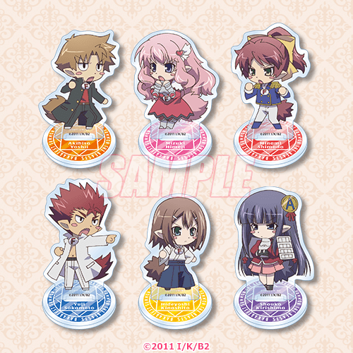 C賞 召喚獣ミニアクリルスタンド全6種セット