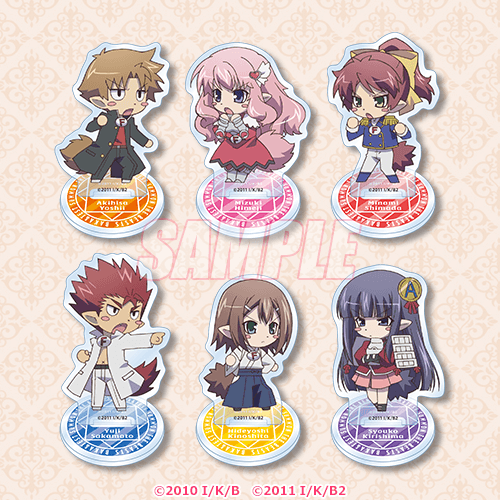 C賞 召喚獣ミニアクリルスタンド全6種セット