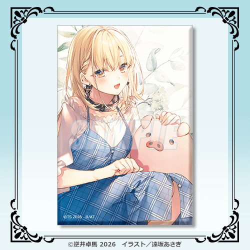 スクエア缶バッジ 10