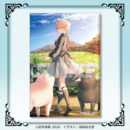 スクエア缶バッジ 2