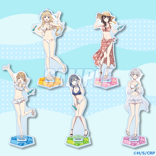 B賞 アクリルスタンドフィギュア全5種セット
