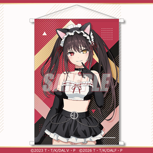 B2タペストリー 時崎狂三 BLACK CAT