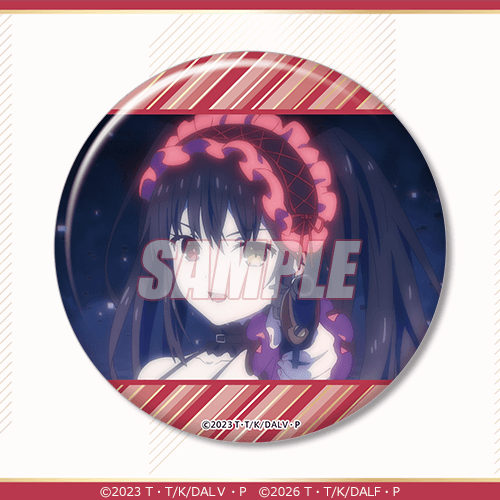 缶バッジ 時崎狂三 F