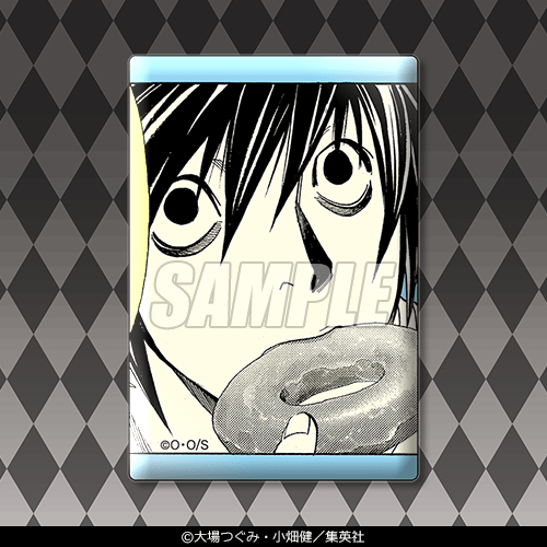 スクエア缶バッジ L