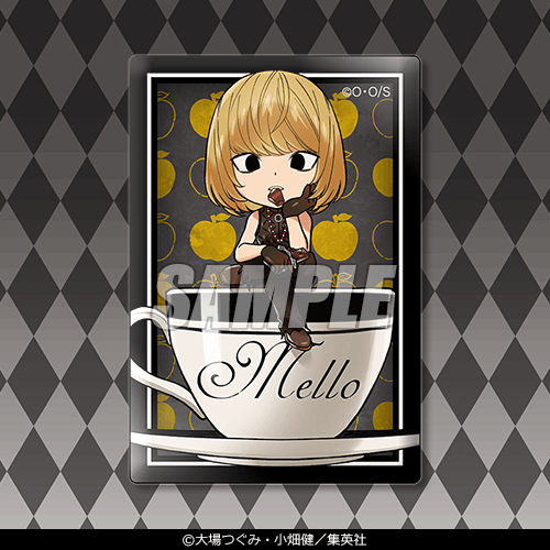 スクエア缶バッジ メロ ミニキャラ