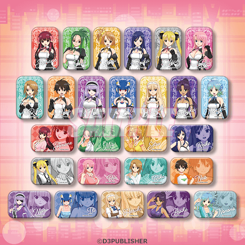 E賞 キャスト缶バッジ全種セット