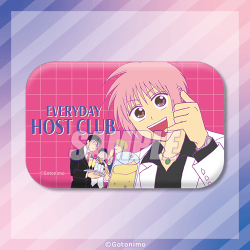 スクエア缶バッジ クラブ・ワンA