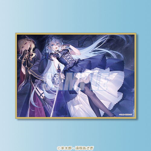 D-15 A6ミニ色紙 5巻口絵 エンデア・フローラ