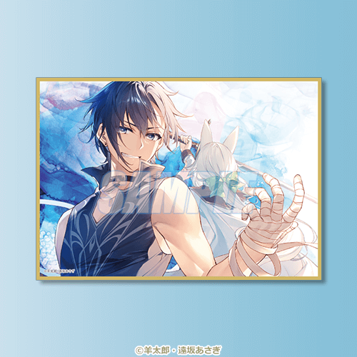 D-6 A6ミニ色紙 2巻カバーイラスト シド