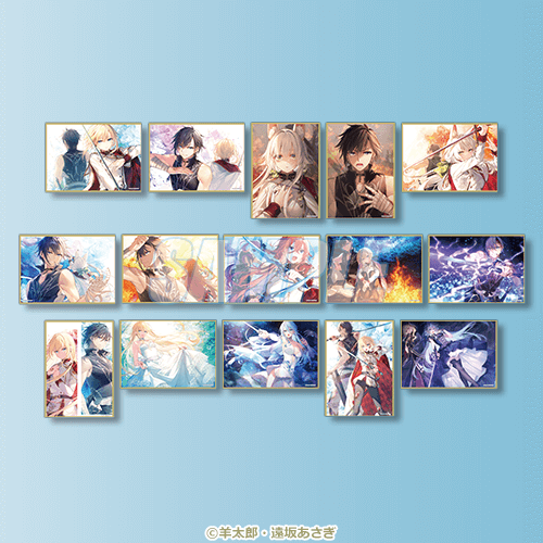 D賞 A6ミニ色紙全15種セット