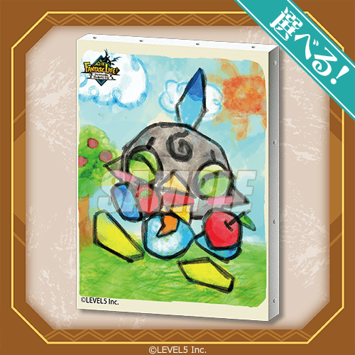 選べる!トロピアン諸島コンクールキャンバスボード 主人公制作イラスト