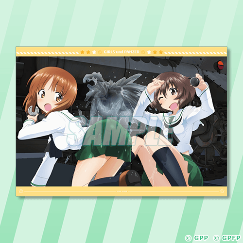 A3クリアポスター 西住 みほ&秋山 優花里