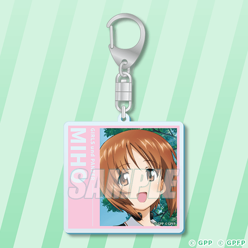 アクリルキーホルダー 西住 みほ