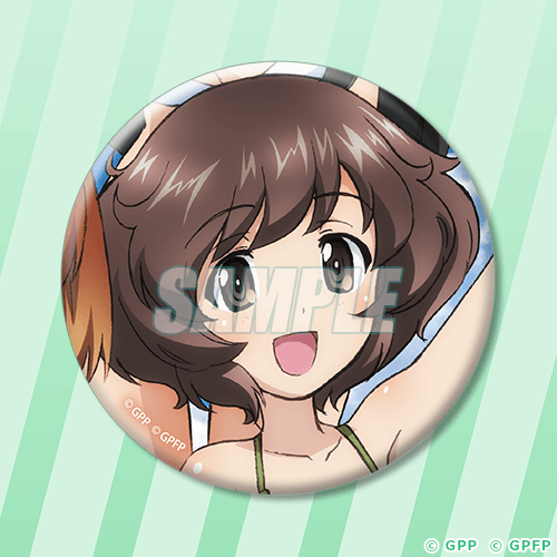 缶バッジ 秋山 優花里
