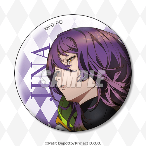 D-7 缶バッジ ジナ