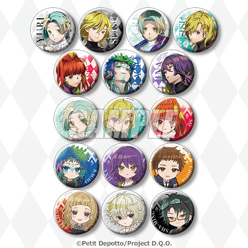 D賞 缶バッジ全16種セット