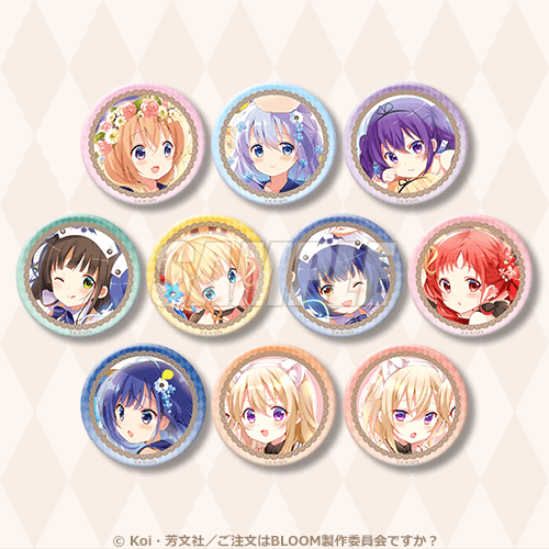 D賞 缶バッジ全10種セット