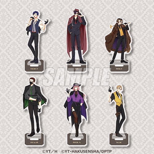 B賞 アクリルスタンドフィギュア全6種セット