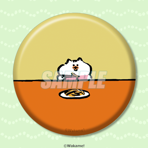 缶バッジ からい
